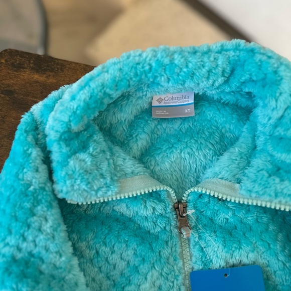 Columbia Kids' Blue Fleece Jacket - Picture 3 of 8